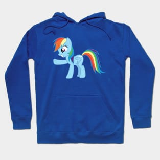 Rainbow Dash hoof bump Hoodie